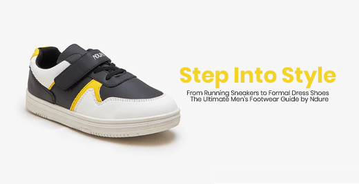 Step Into Style: From Running Sneakers to Formal Dress Shoes - The Ultimate Men’s Footwear Guide by Ndure