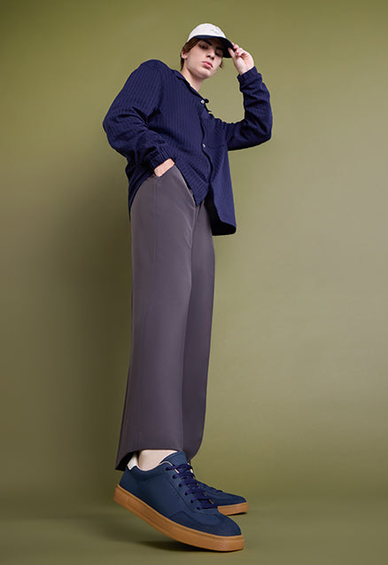 Men's Contrast Sole Sneakers