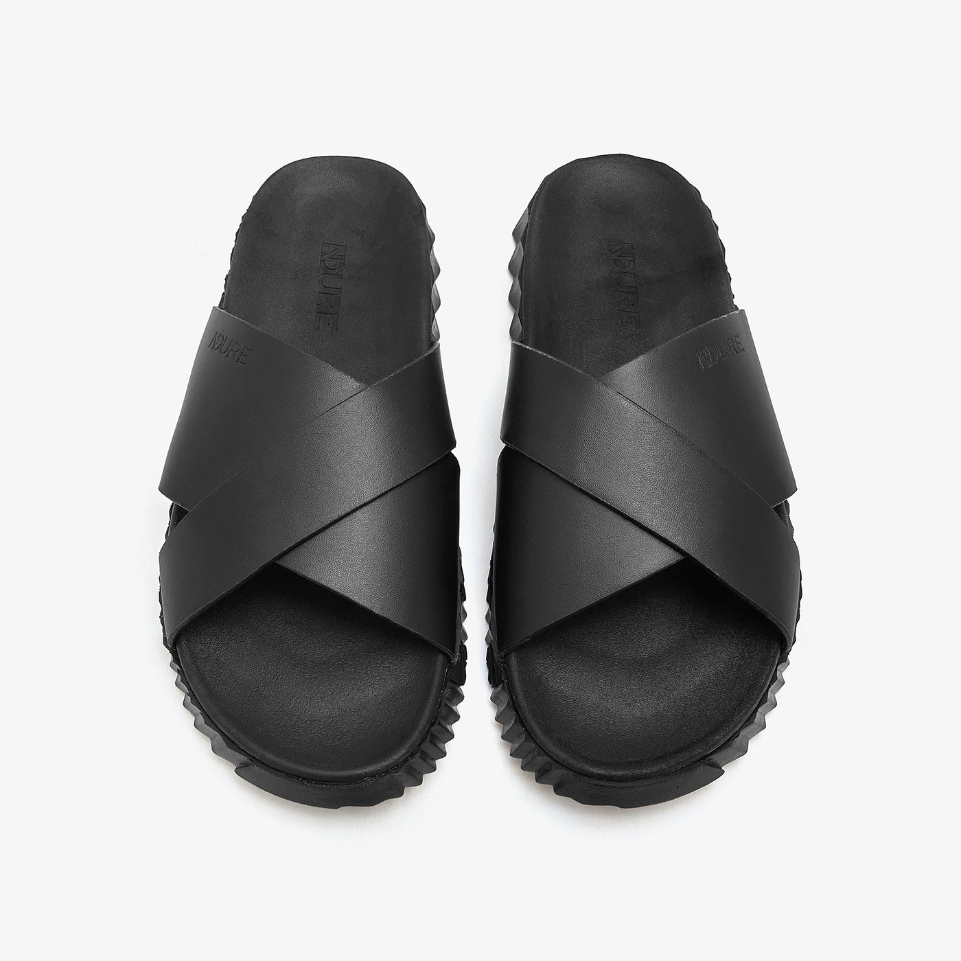 black slides for men