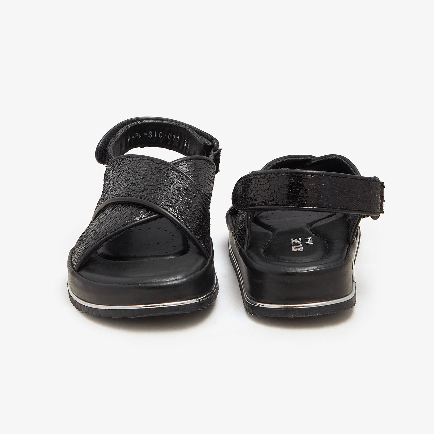 women's cross strap sandals