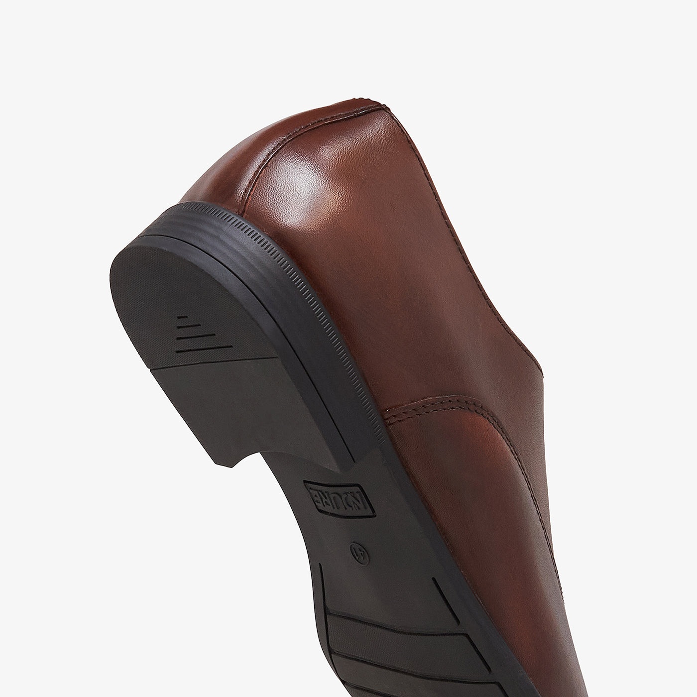 brown formal shoes