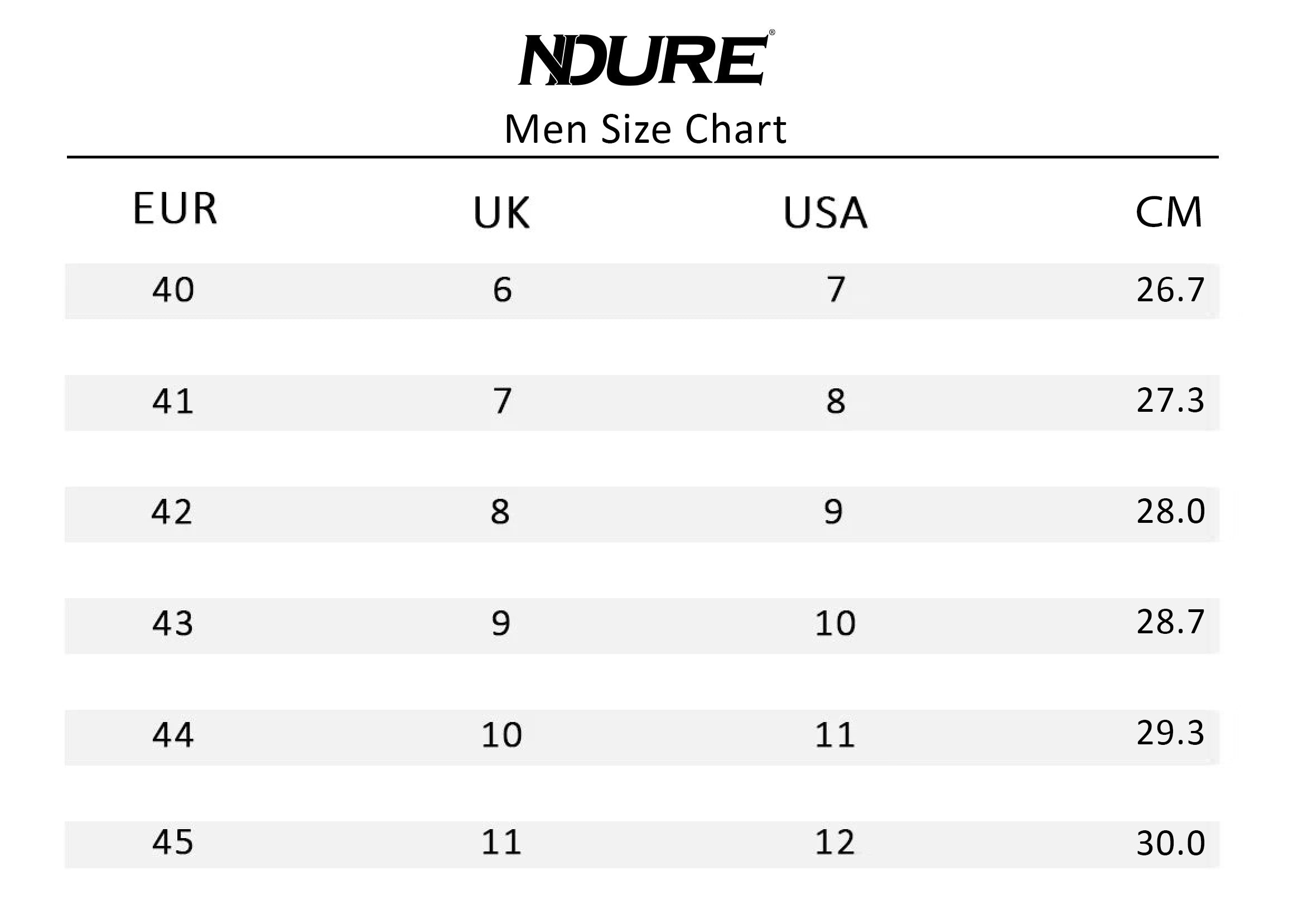 Men Size Guide