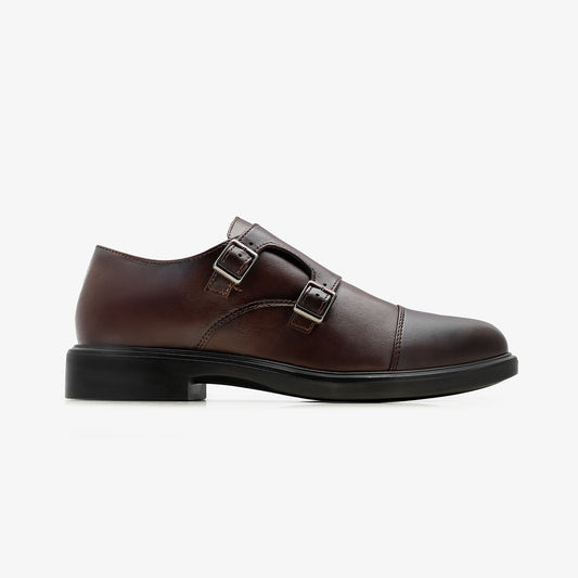 Men's Double Monk Strap Shoes
