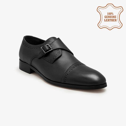 black casual dress shoes