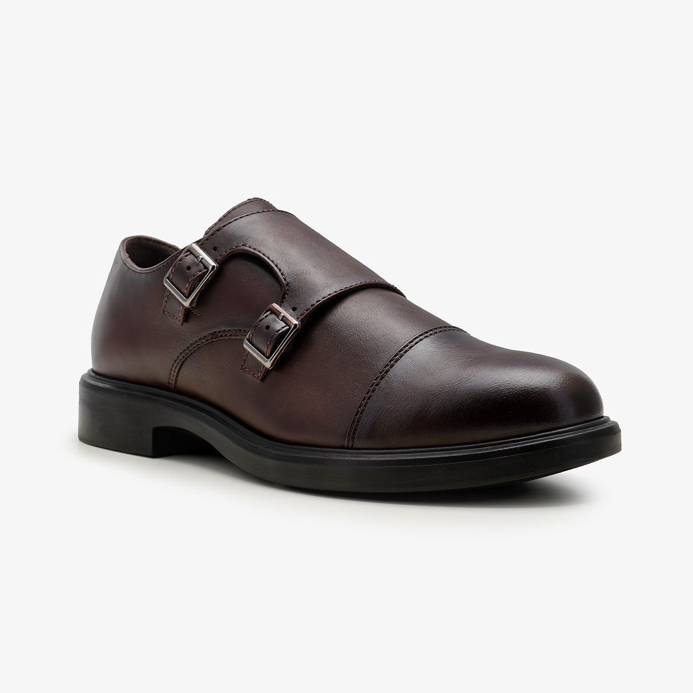 Men's Double Monk Strap Shoes
