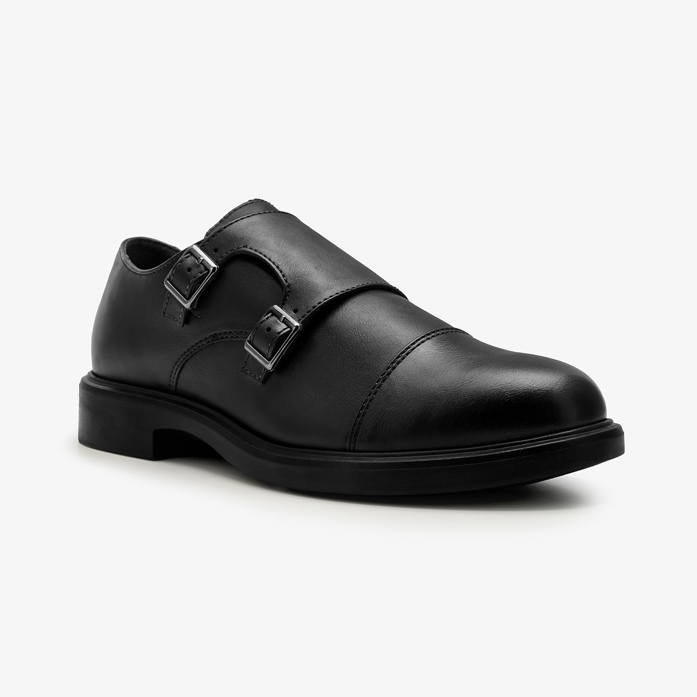 Men's Double Monk Strap Shoes