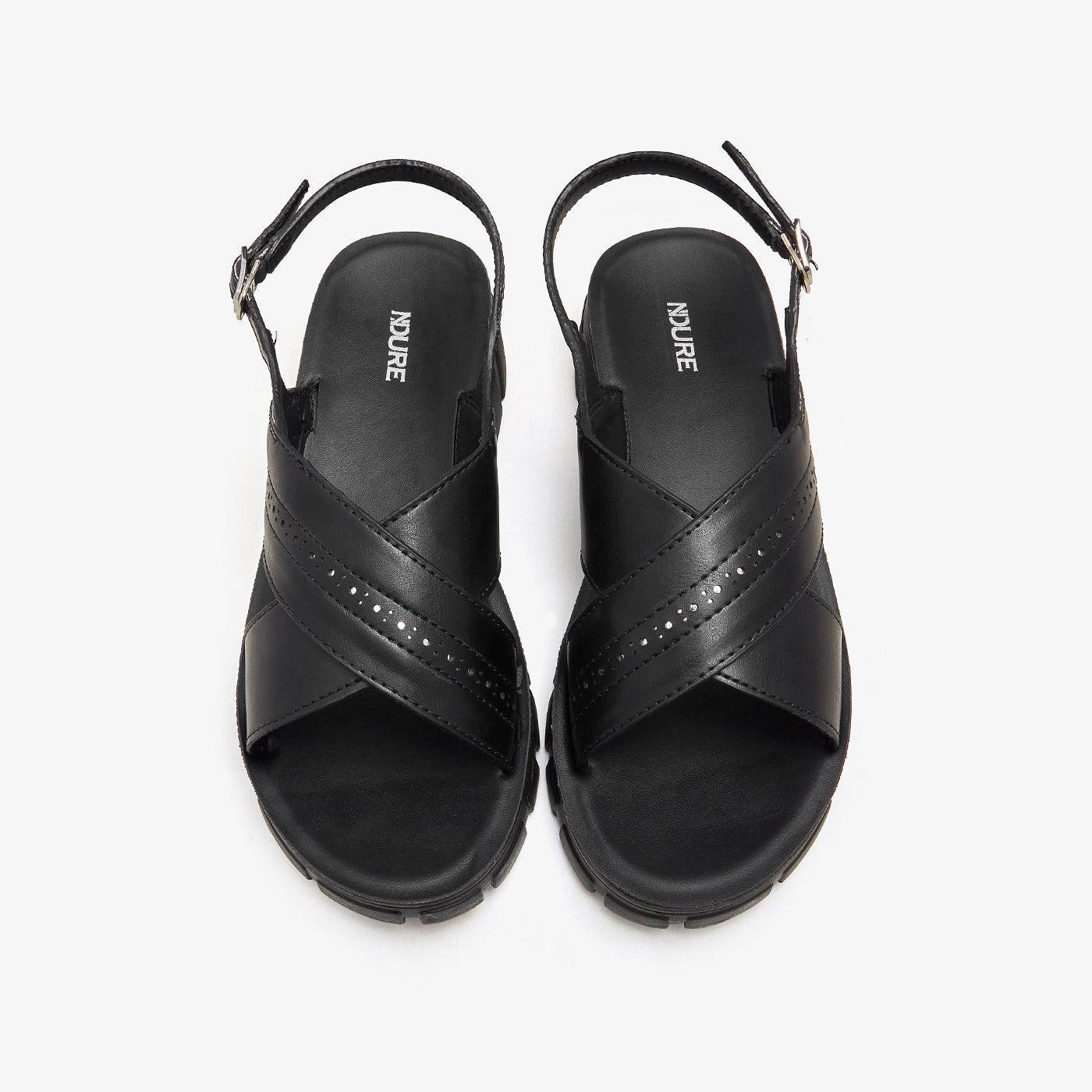 Women's Cross Chunky Sandals