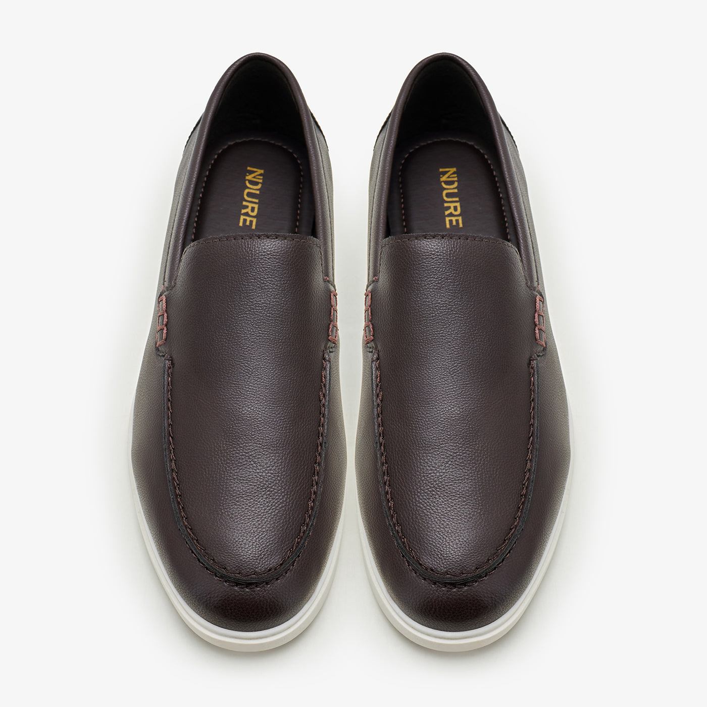 leather loafers