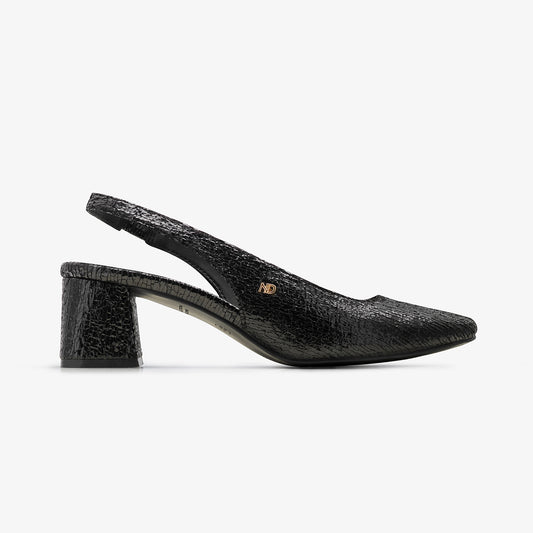 Women's Textured Slingback Heels